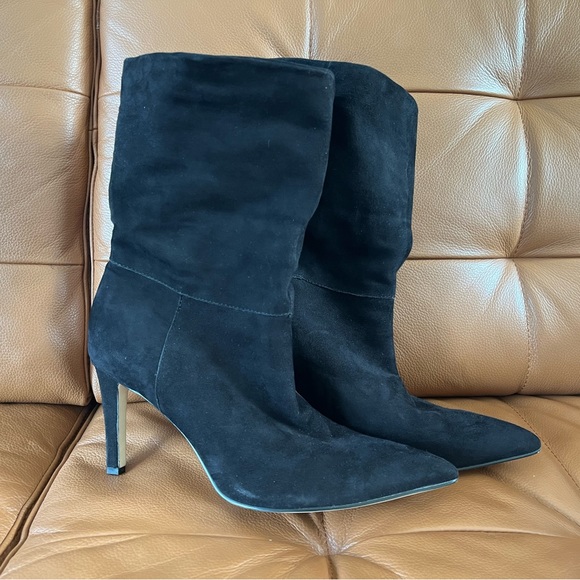 Suede Calvin Klein Boots size 7.5 - Picture 3 of 11